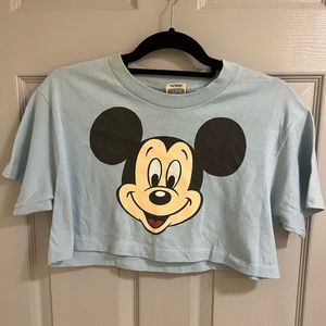 Mickey Mouse Vintage Crop Top